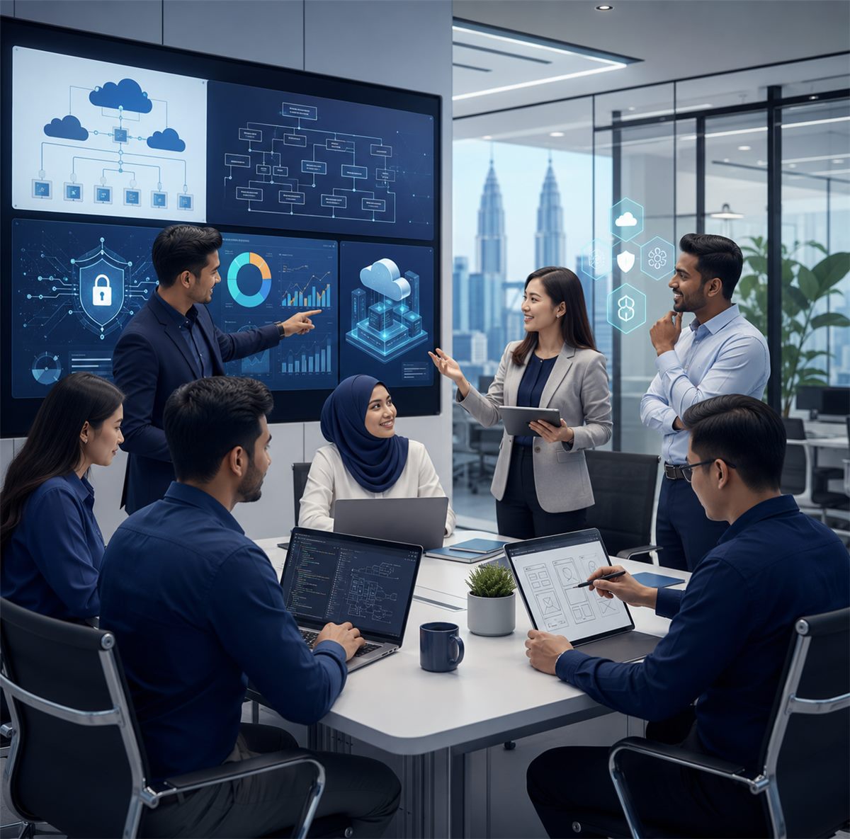 RAXZON in-house engineering team